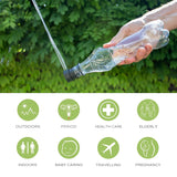 CuloClean Portable Toilet Bidet: Ultralight ABS Water Bottle Cap (1PC)