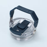 Reusable 30oz Straw Lid - BPA-free, flip cover, dishwasher safe, leak/spill-proof. Stanley tumbler accessory.