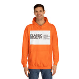 Classic Beauty Unisex College Hoodie - Stylish & Cozy Apparel for Campus Life, Motivational Gift, Everyday Wear, Perfect for Students