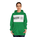 Classic Beauty Unisex College Hoodie - Stylish & Cozy Apparel for Campus Life, Motivational Gift, Everyday Wear, Perfect for Students