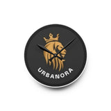 Urban Lion Acrylic Wall Clock, Modern Home Decor, Unique Gift for Him, Animal Lover Wall Art, Stylish Timepiece for Any Room