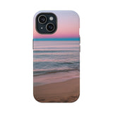 Beach Sunset Phone Case, Impact-Resistant Case, Coastal Aesthetic, Ocean Lover Gift, Tropical Vibes, Summer Travel.