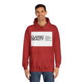 Classic Beauty Unisex College Hoodie - Stylish & Cozy Apparel for Campus Life, Motivational Gift, Everyday Wear, Perfect for Students