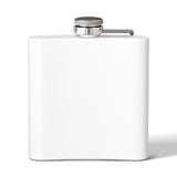 Stylish Stainless Steel Flask for Gifting, Urbanor Shop Flask, Personalized Hip Flask, Adventure Flask, Groomsmens Gift, Travel Accessory