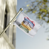 Stylish Double-Sided Flag, Decorative Garden Banner, Home Decor, Outdoor Flag, Unique Gift for Holidays, Customizable Display