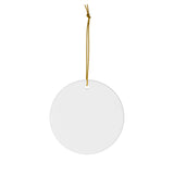 Stylish Ceramic Ornament - Perfect for Holiday Decor, Unique Gift, Christmas Tree Decoration, Home Charm, Personalized Keepsake