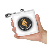 Stylish Stainless Steel Flask for Gifting, Urbanor Shop Flask, Personalized Hip Flask, Adventure Flask, Groomsmens Gift, Travel Accessory