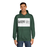 Classic Beauty Unisex College Hoodie - Stylish & Cozy Apparel for Campus Life, Motivational Gift, Everyday Wear, Perfect for Students