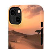 Desert Sunset Phone Case, Mobile Cover for Nature Lovers, Gift for Travel Enthusiasts, Stylish Phone Accessory, Floral Design Case