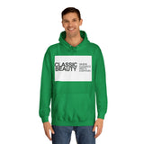 Classic Beauty Unisex College Hoodie - Stylish & Cozy Apparel for Campus Life, Motivational Gift, Everyday Wear, Perfect for Students