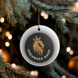 Elegant Custom Ceramic Ornaments - Unique Gifts, Holiday Decor, Christmas Tree Ornaments, Personalized Keepsakes, Home Decoration