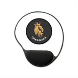 Stylish Mouse Pad with Wrist Rest, Ergonomic Desk Accessory for Home Office, Gaming, Workstations, Gift for Creatives, Personalized Mousepad