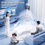 2025 NEW Portable Tower Fan – 6 Speeds, Mist Bladeless, for Bedroom/Living Room/Office