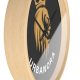 Royal Urbanora Lion Wall Clock, Modern Home Decor, Gift for Animal Lovers, Office Wall Art, Unique Timepiece