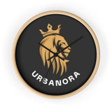 Royal Urbanora Lion Wall Clock, Modern Home Decor, Gift for Animal Lovers, Office Wall Art, Unique Timepiece
