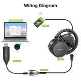 Bafang USB CAN-Bus Programming Cable for BBS01/BBS02/BBS03/BBSHD Mid-Drive E-Bike Motor