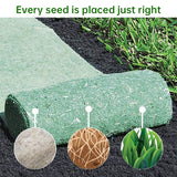 Degradable lawn seedling mat (10×0.7ft) for playgrounds, flower beds, greenhouse landscapes.