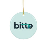 Ceramic Holiday Ornament - Customizable Shapes, Unique Gifts for Christmas, Home Decor, Personalized Keepsakes, Festive Decorations