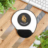 Stylish Mouse Pad with Wrist Rest, Ergonomic Desk Accessory for Home Office, Gaming, Workstations, Gift for Creatives, Personalized Mousepad