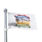 Stylish Double-Sided Flag, Decorative Garden Banner, Home Decor, Outdoor Flag, Unique Gift for Holidays, Customizable Display