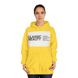 Classic Beauty Unisex College Hoodie - Stylish & Cozy Apparel for Campus Life, Motivational Gift, Everyday Wear, Perfect for Students