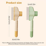 Dog & Cat Grooming Brush: Automatic Hair Remover with 1-Button Self-Cleaning & Massage