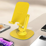 Rotating phone stand foldable desktop TV show lazy person tablet phone support stand