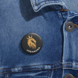Custom Lion Design Pin Buttons, Unique Accessories for Events, Gifts, Personalization, Fashion Flair, Trendy Badges