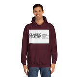 Classic Beauty Unisex College Hoodie - Stylish & Cozy Apparel for Campus Life, Motivational Gift, Everyday Wear, Perfect for Students