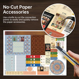 DIY wooden fairy-tale Wonderhous: mini bookends, assembleable houses, gifts, home decor