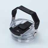 Reusable 30oz Straw Lid - BPA-free, flip cover, dishwasher safe, leak/spill-proof. Stanley tumbler accessory.