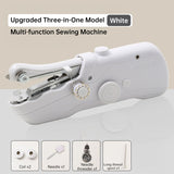 Mini Portable Handheld Electric Sewing Machine with Bobbin – For Home & Travel Sewing/Handcrafts
