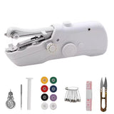 Mini Portable Handheld Electric Sewing Machine with Bobbin – For Home & Travel Sewing/Handcrafts