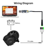 Bafang USB CAN-Bus Programming Cable for BBS01/BBS02/BBS03/BBSHD Mid-Drive E-Bike Motor