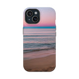 Beach Sunset Phone Case, Impact-Resistant Case, Coastal Aesthetic, Ocean Lover Gift, Tropical Vibes, Summer Travel.