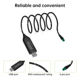 Bafang USB CAN-Bus Programming Cable for BBS01/BBS02/BBS03/BBSHD Mid-Drive E-Bike Motor