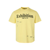 Letter Print Simple Casual Summer Short Sleeve T-Shirt Base Layer Men