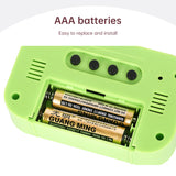 Household Digital LED Alarm Clock – Battery-Powered, Multi-Functional for Bedroom Bedside & Room Table, Ideal Home Decor