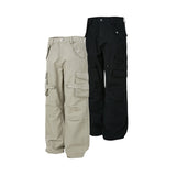 Tailored Tactical Pocket Inspired Workwear Paratrooper Pants