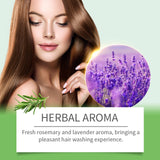 Hoegoa Rosemary Shampoo Moisturizing Hair Care Nourishing Moisturizing Bright Soft Cleansing Scalp Shampoo