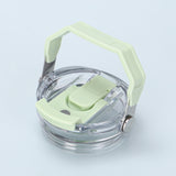Reusable 30oz Straw Lid - BPA-free, flip cover, dishwasher safe, leak/spill-proof. Stanley tumbler accessory.