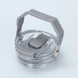 Reusable 30oz Straw Lid - BPA-free, flip cover, dishwasher safe, leak/spill-proof. Stanley tumbler accessory.