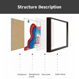 Dustproof Display Frame for Lego 71049 - 27x27x6.5cm (Fits Blind Box/Blocks/Cars)
