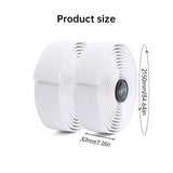 NPY Mamba Pattern Handlebar Tape for Road Bikes - Anti-slip, Sweat-absorbent and Breathable Road Bicycle Handlebar Tape