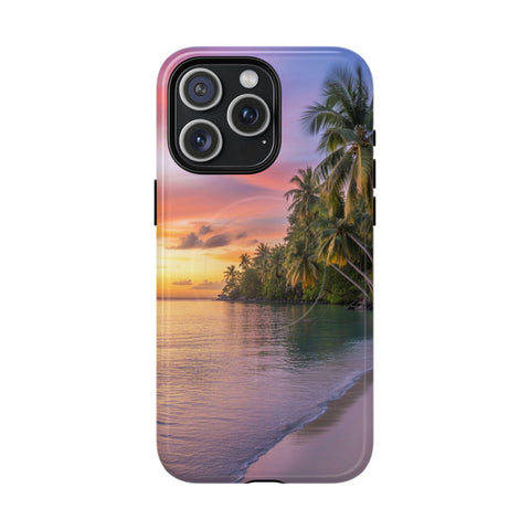 Tough Magnetic Phone Case with Tropical Sunset Design | Beach Lover Gift, Summer Accessory, Waterproof Phone Cover, Vacation [...]