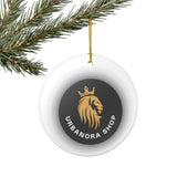 Ceramic Ornament Decoration, Customizable Holiday Decor, Unique Gift for Any Occasion, Personalized Home Décor, Tree Ornament