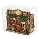DIY wooden fairy-tale Wonderhous: mini bookends, assembleable houses, gifts, home decor
