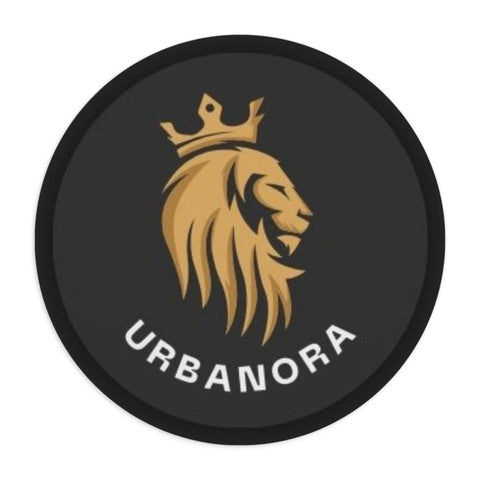 Lion Crest Mouse Pad, Elegant Desk Accessory for Home Office, Gamer Gift, Urbanora Design, Stylish Mousepad for Professionals