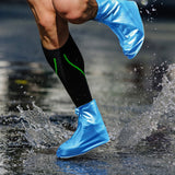 Waterproof, non-slip reusable shoe covers (PVC/silicone sole) – for rain/snow, unisex.