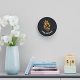 Urban Lion Acrylic Wall Clock, Modern Home Decor, Unique Gift for Him, Animal Lover Wall Art, Stylish Timepiece for Any Room